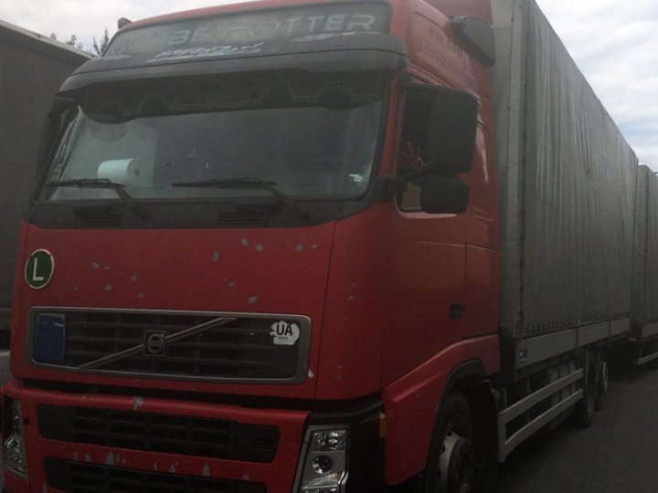 Польські перевізники розпочали акцію протесту Польські перевізники розпочали акцію протесту